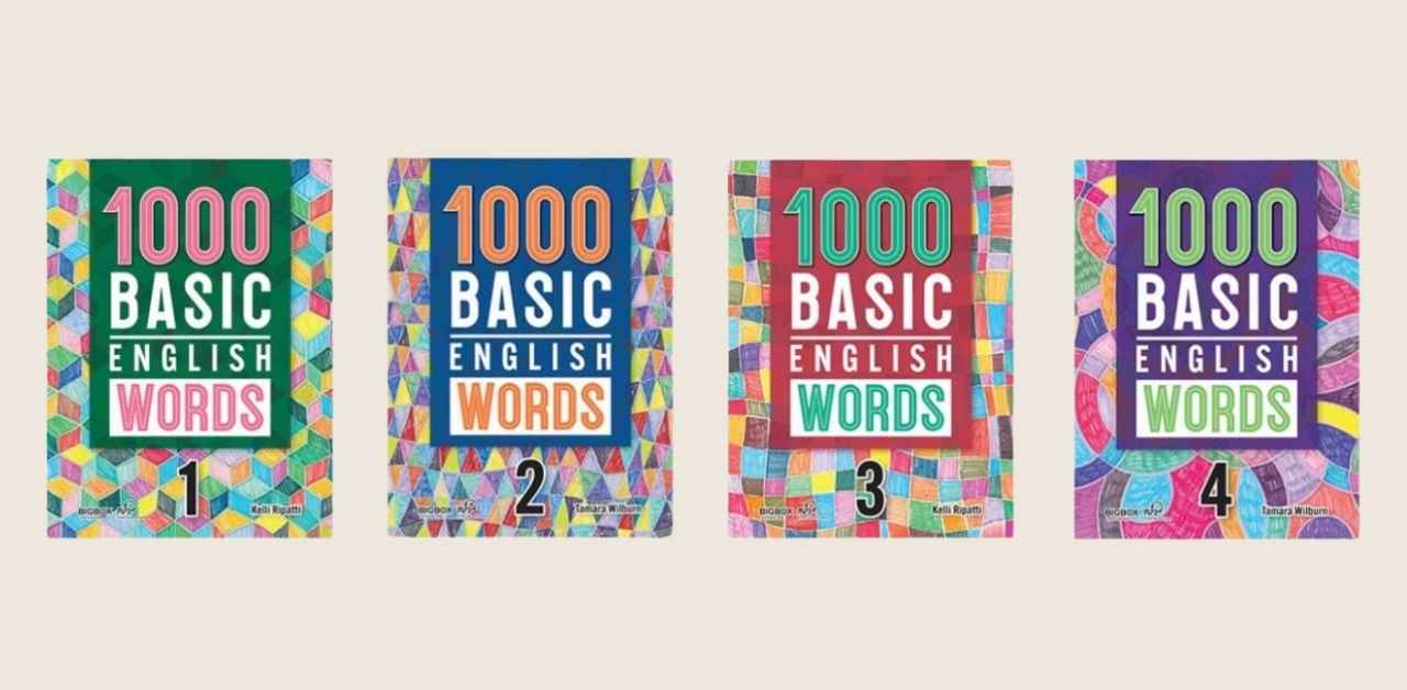 1000 Basic English Words 英语1000核心词汇 含教学PPT (4 Levels)