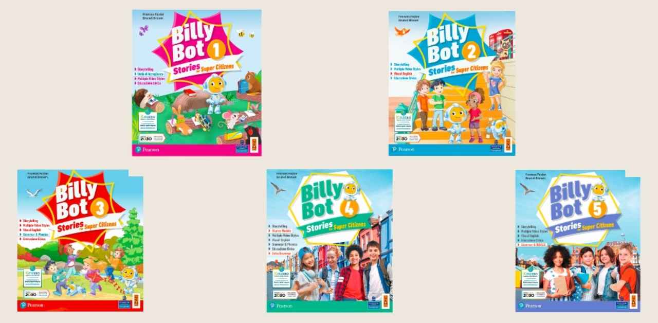 Billy Bot 少儿机器人IP故事主题英语 (6 Levels)
