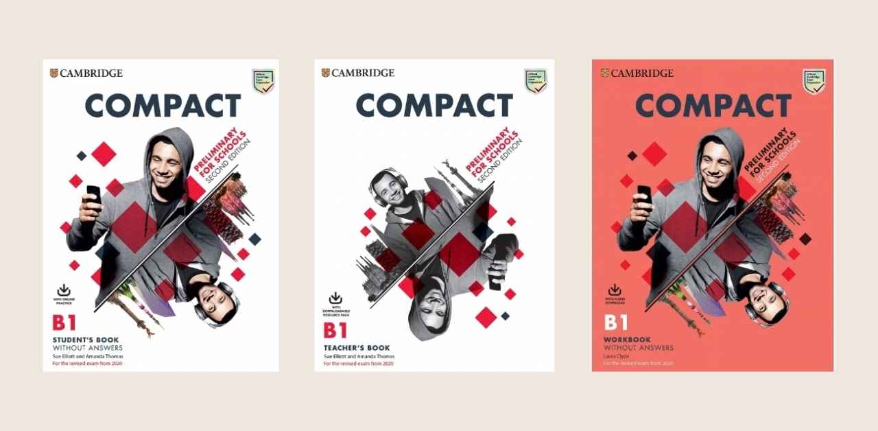 Compact B1 Preliminary for Schools 2nd Edition 青少版 剑桥PET备考 含白板