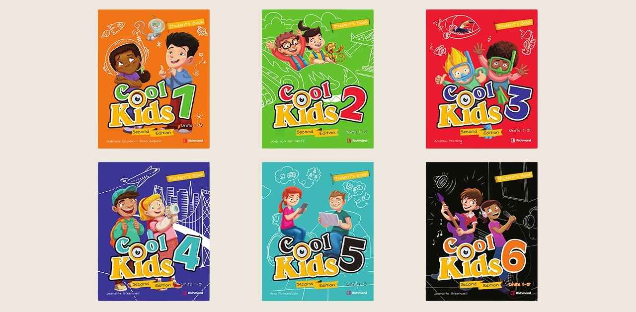 Cool Kids 2nd Edition 里士满国际小学综合英语 (6 Levels)