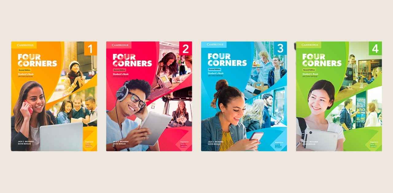 Four Corners 2nd Edition 成人综合英语 含白板 (4 Levels)