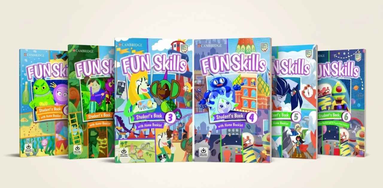 Fun Skills 剑桥YLE少儿英语备考 含白板 (6 Levels)