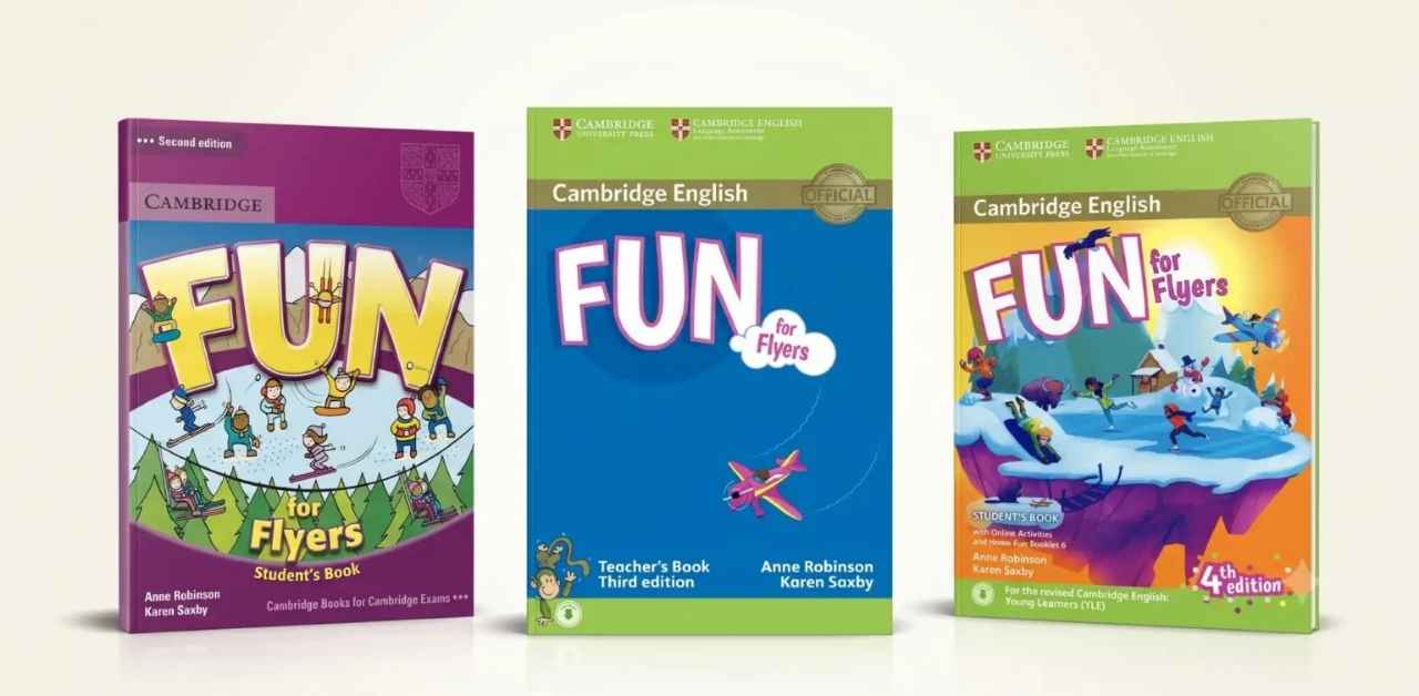 Fun for Flyers 4th Edition 少儿YLE考试备考 含白板 (3 Levels)