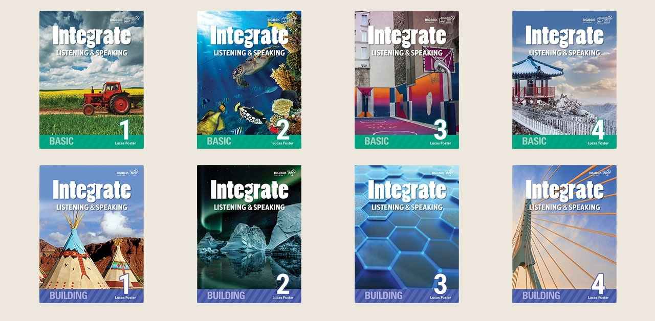 Integrate Listening & Speaking Basic Building 指南针英语听力与口语 (8 Levels)