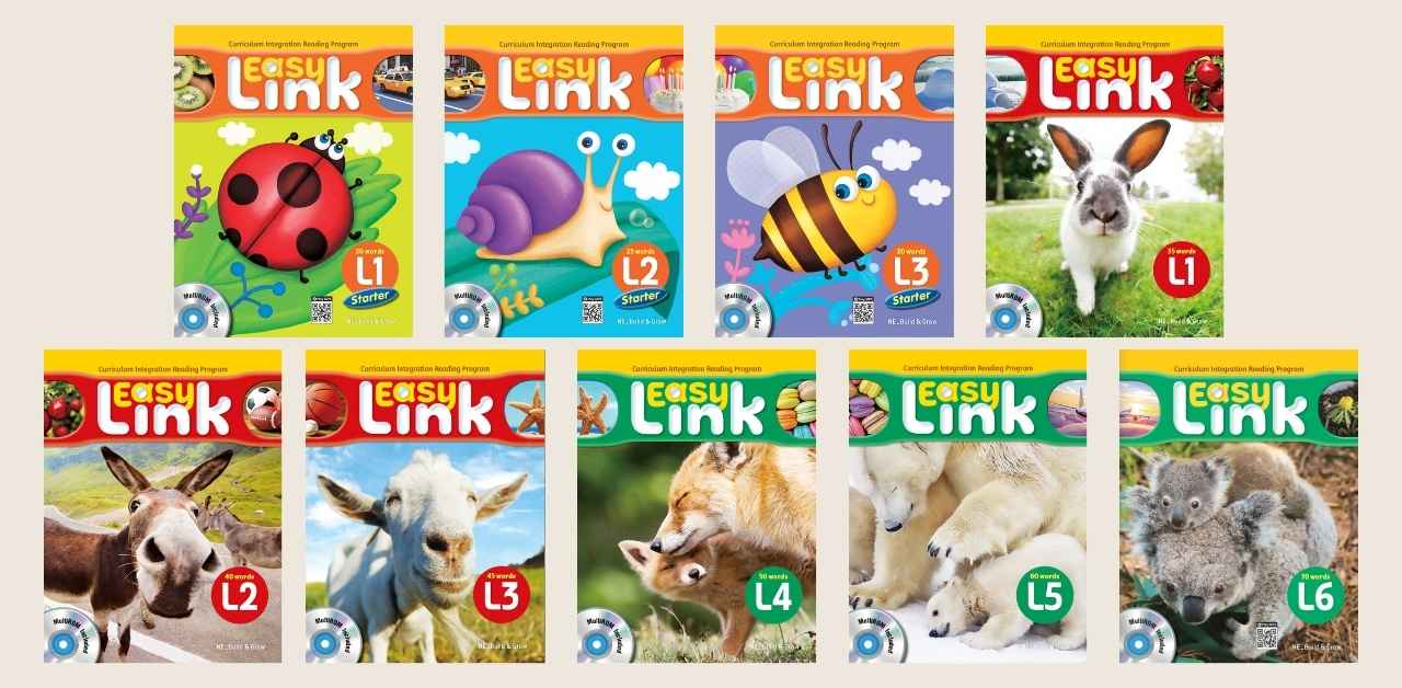 NE Easy Link 入门级跨学科英语阅读 含教学PPT (9 Levels)