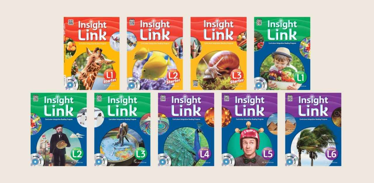 NE Insight Link 初级跨学科英语阅读 含教学PPT (9 Levels)