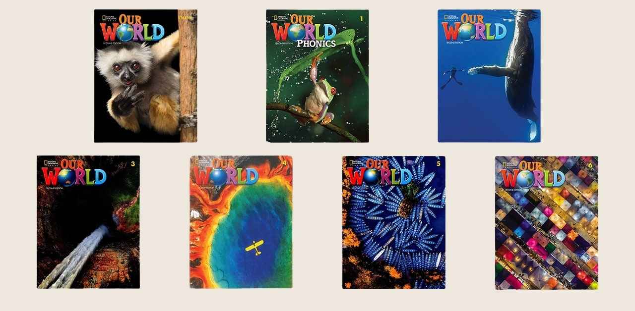 Our World 2nd Edition American 美式 少儿英语 含白板 教学PPT (7 Levels)