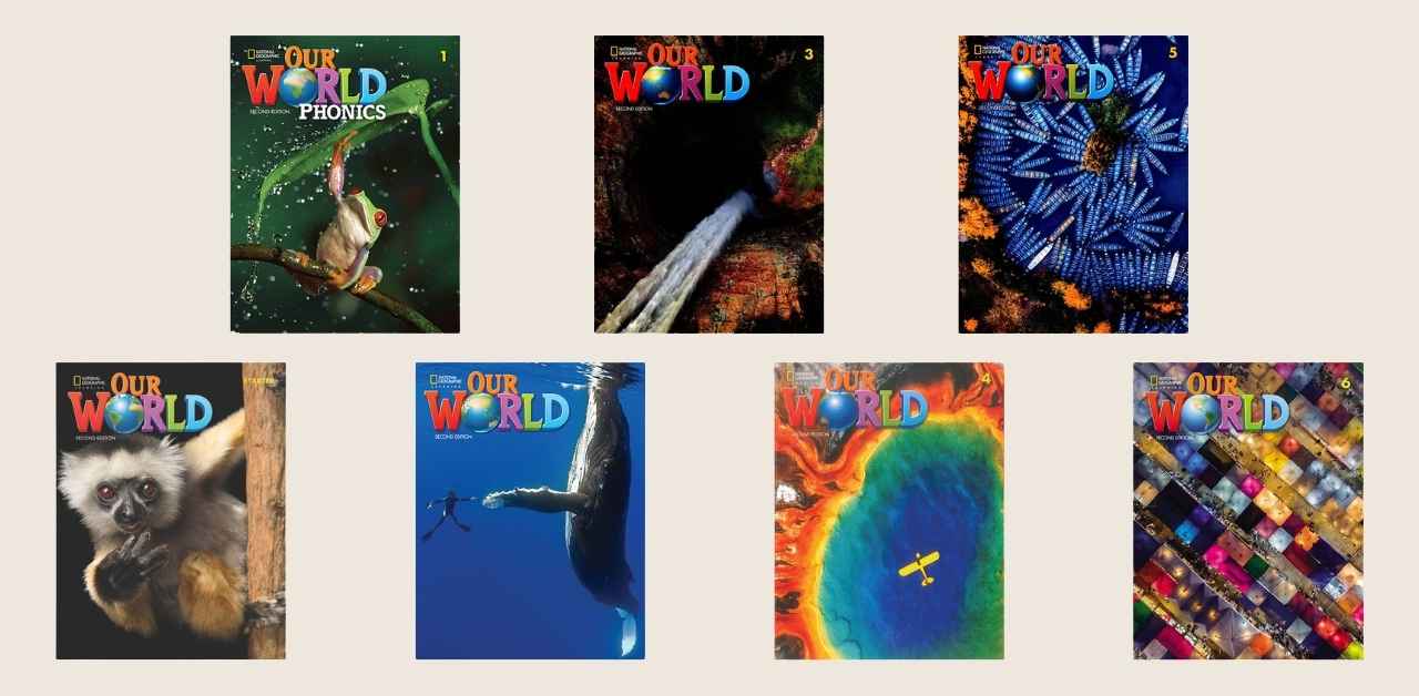 Our World 2nd Edition British 英式 少儿英语 含教学PPT (7 Levels)