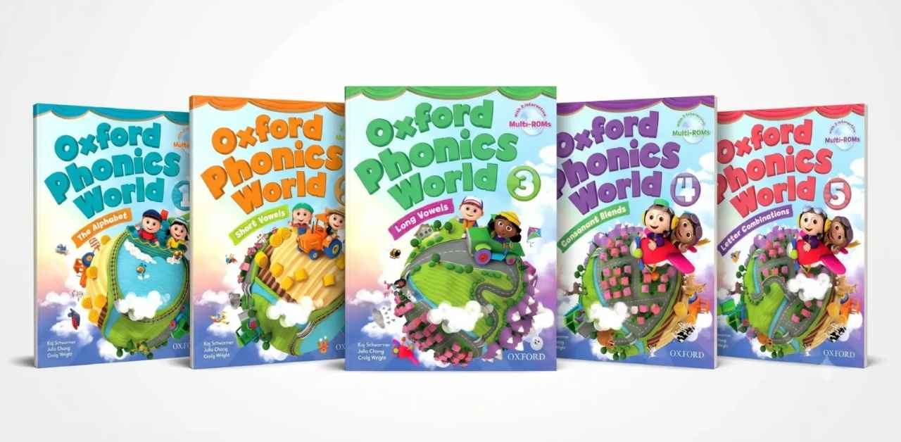 Phonics World 牛津自然拼读 含白板 教学PPT(5 Levels)