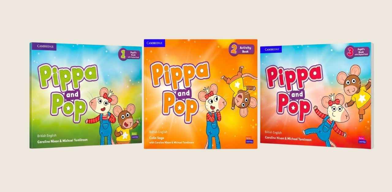 Pippa and Pop 英式 学前班幼儿英语启蒙 含白板 (3 Levels)