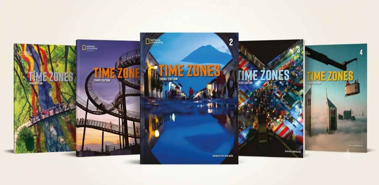 Time Zones 3rd Edition 青少年综合英语 含白板 (5 Levels)