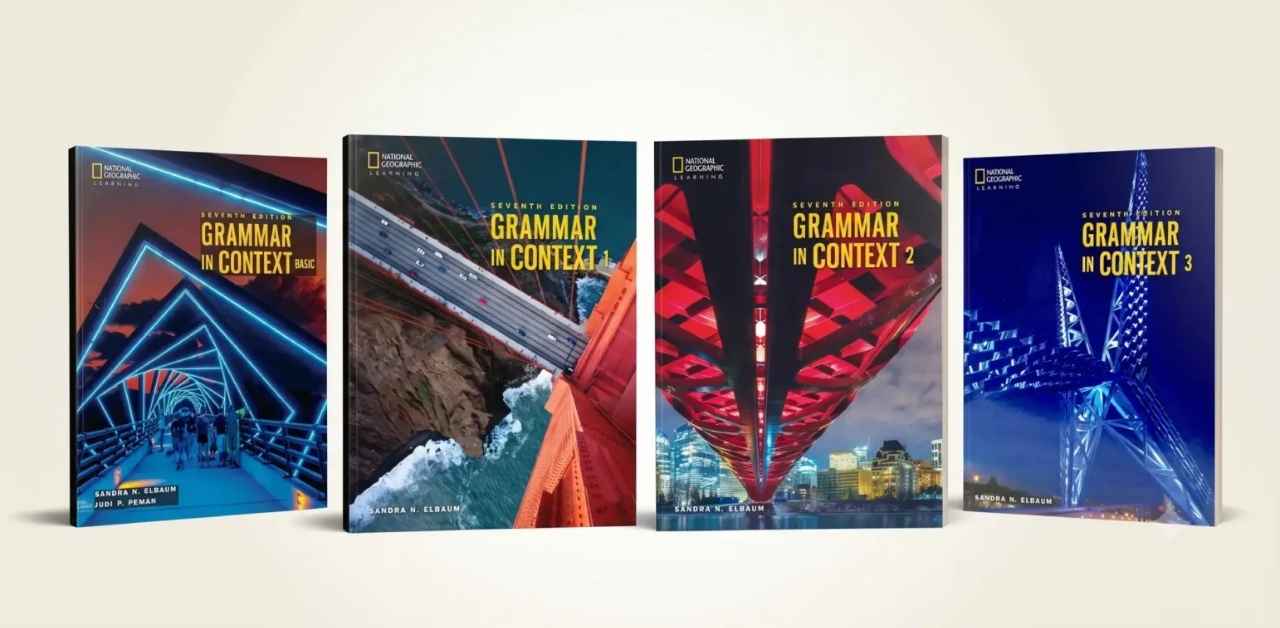 Grammar In Context 7th Edition 情景语法书 含白板 (4 Levels)