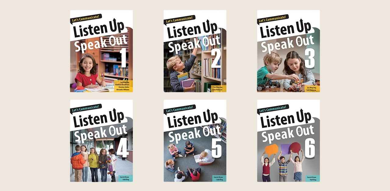 Listen Up, Speak Out 国际少儿英语听力与口语专项教材 含教学PPT (6 Levels)