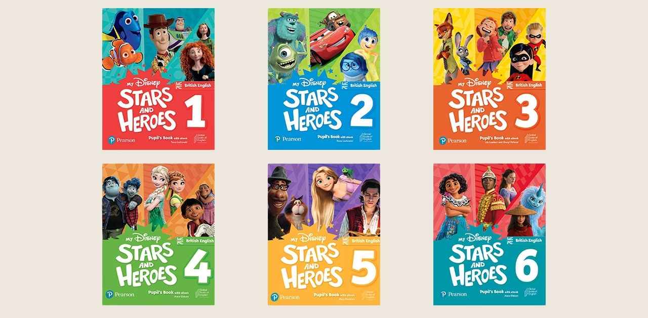 My Disney Stars and Heroes 培生迪士尼国际少儿英语 (6 Levels)