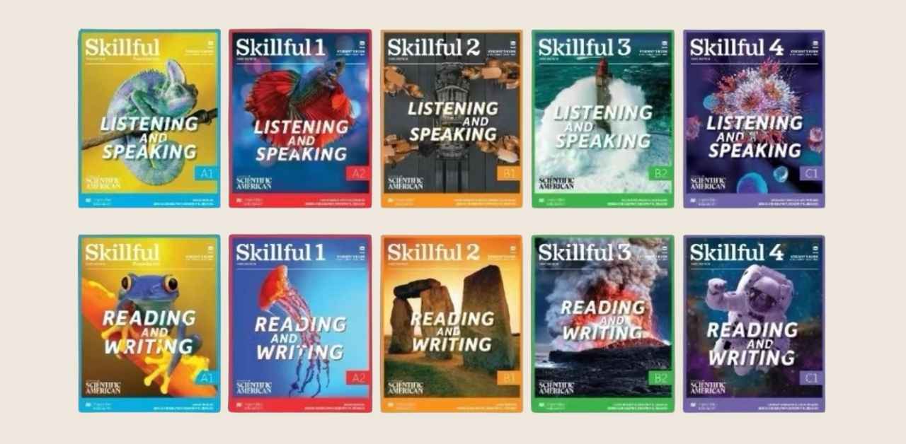 Skillful 3rd Edition 学术英语听说读写 (10 Levels)