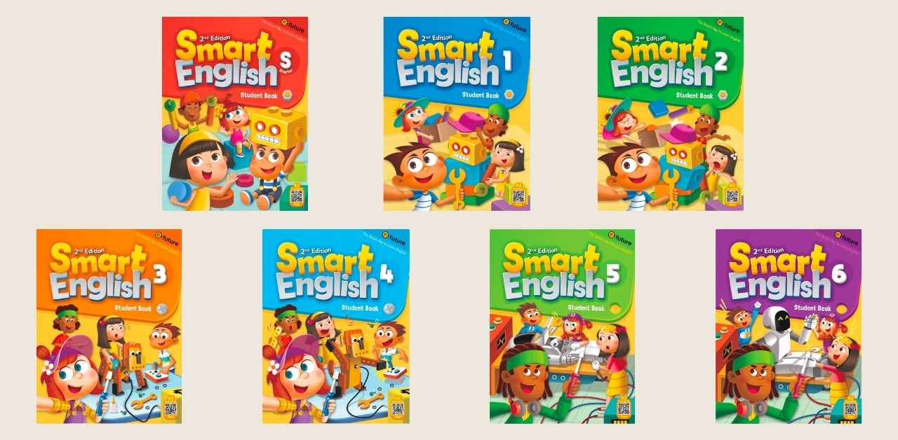 Smart English 2nd Edition 少儿美式英语主流教材 (7 Levels)