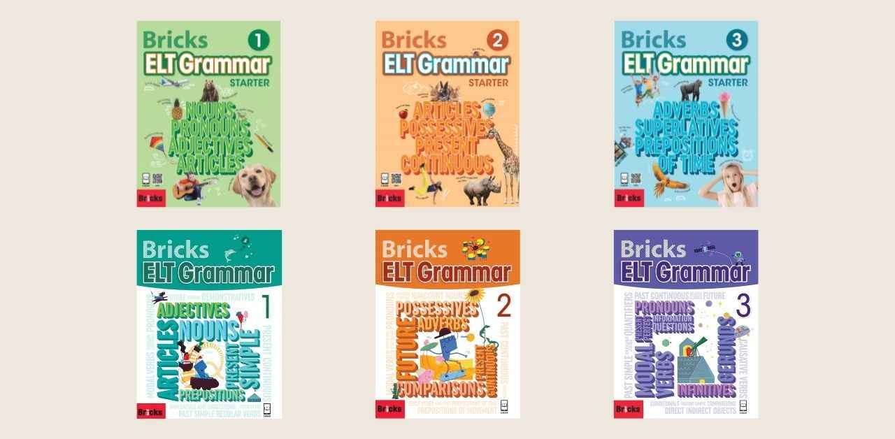 Bricks ELT Grammar 国际少儿系统英语语法 教学PPT (6 Levels)