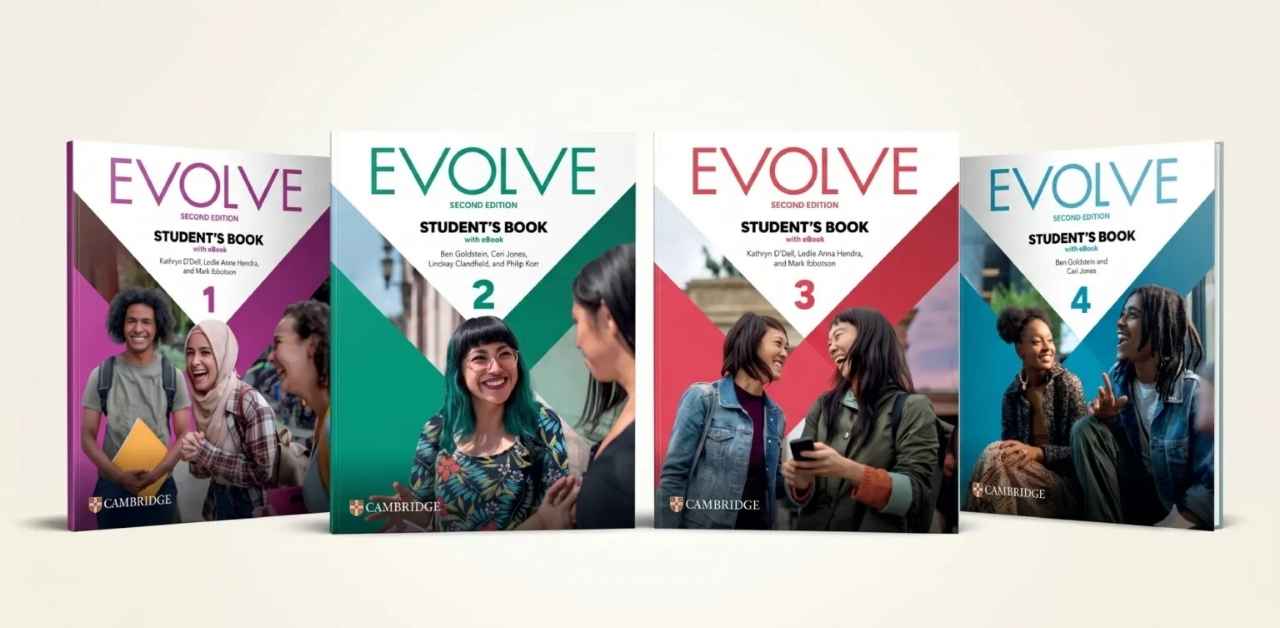 2026 Evolve 2nd Edition 成人美式口语 (4 Levels)