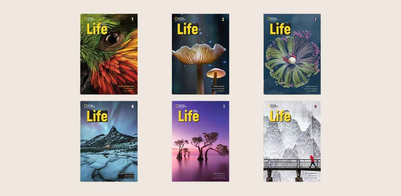 2025 Life 3rd Edition 美式 成人生活实用英语 (6 Levels)