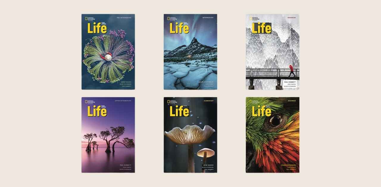 2025 Life 3rd Edition 英式 成人生活实用英语 (6 Levels)