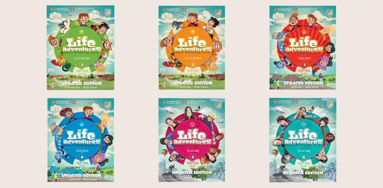 Life Adventures Updated Edition 少儿英语考试备考教材 含白板 (6 Levels)