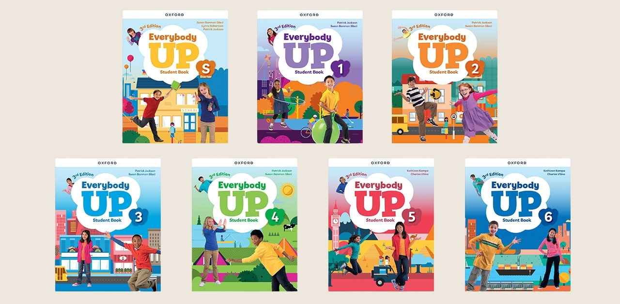 Everybody Up 3rd Edition 国际经典少儿英语 含教学PPT (7 Levels)