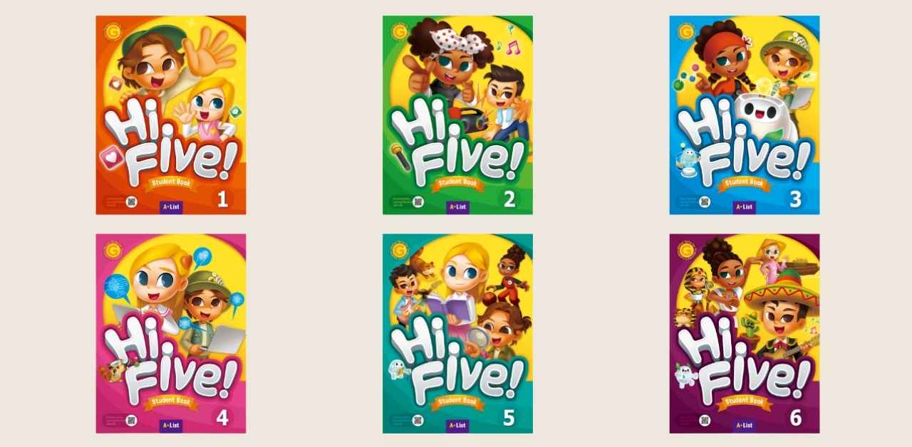2026 Hi Five! 少儿综合英语教材 含教学PPT (6 Levels)