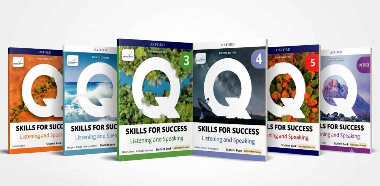 2026 Q Skills for Success 4th Edition Listening and Speaking 牛津学术英语听力与口语 (6 Levels)