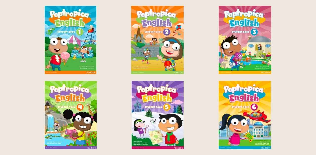 Poptropica English American Edition 冒险岛少儿美式英语 含白板 (6 Levels)