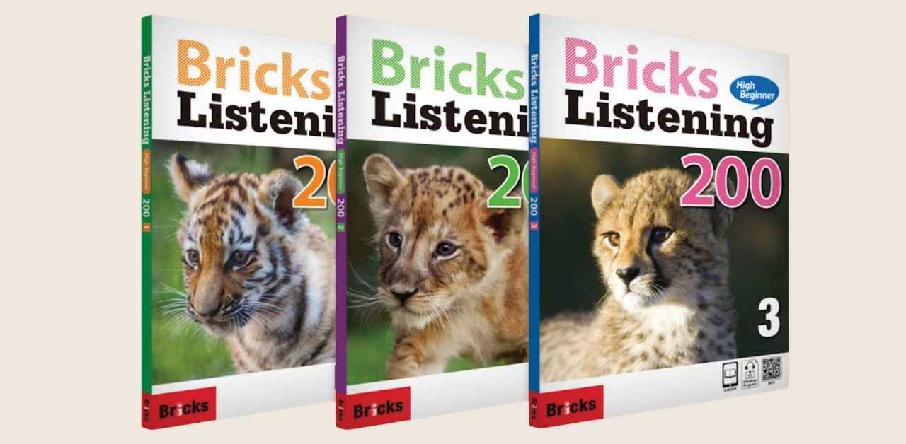Bricks Listening High Beginner 200 小学英语听力初级进阶技能 (3 Levels)