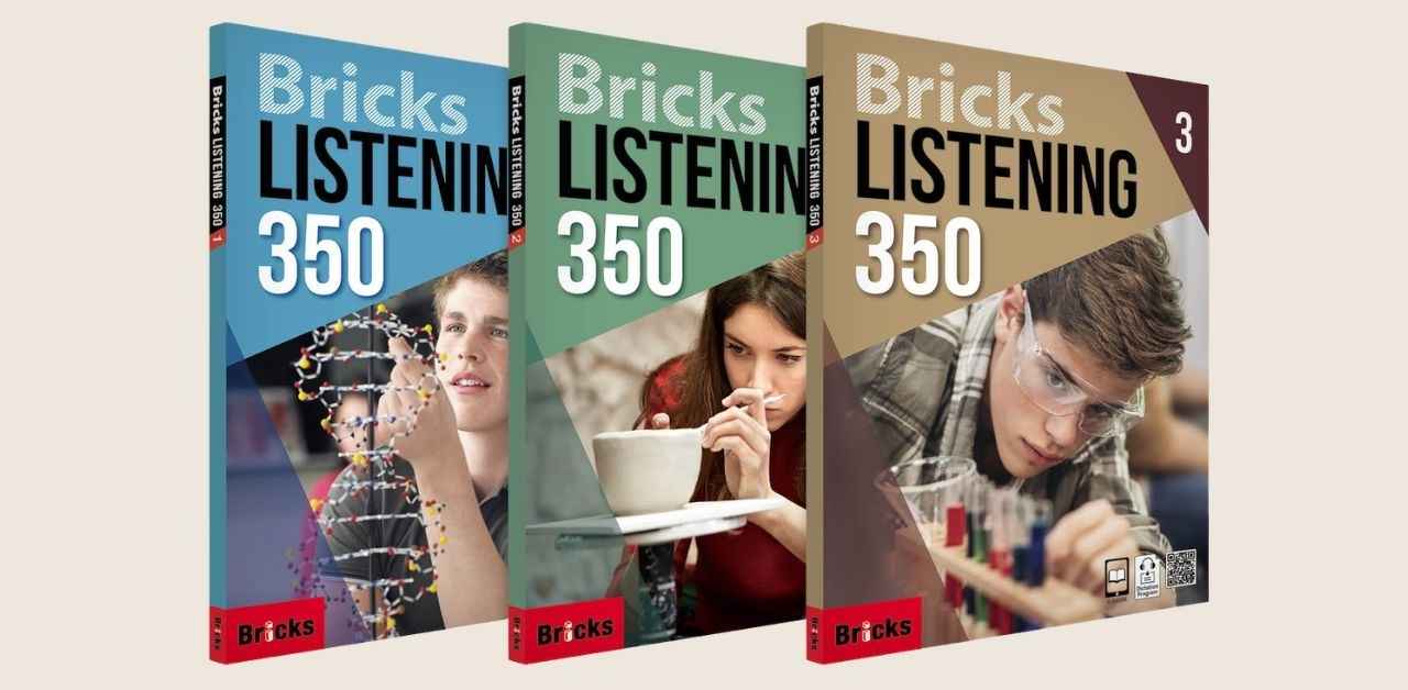 Bricks Listening 350 中小学英语高级进阶听力技能 (3 Levels)