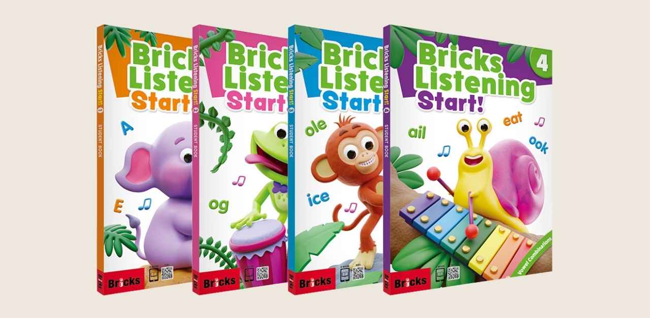 Bricks Listening Start! 幼儿英语听力启蒙训练 教学PPT (4 Levels)