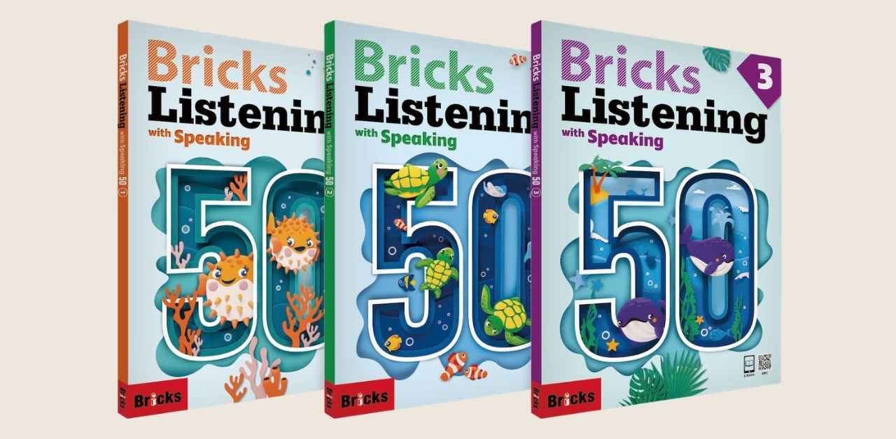 Bricks Listening with Speaking 50 小学英语基础听说训练 教学PPT (3 Levels)