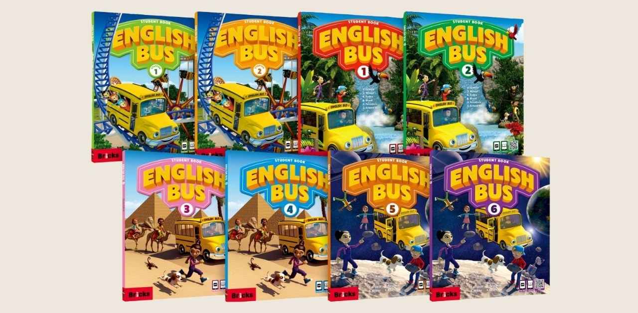 English Bus 幼儿及小学英语综合能力培养 白板 教学PPT (8 Levels)