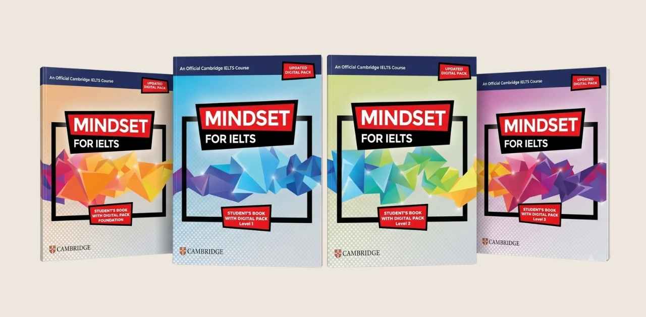 Mindset for IELTS (Updated Edition) 2023 剑桥雅思备考 含白板 (4 Levels)