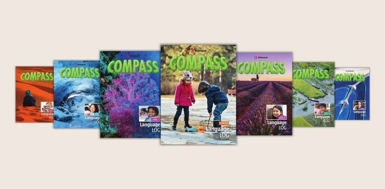 Richmond Compass 国际小学七级美式综合英语 含白板 (7 Levels)