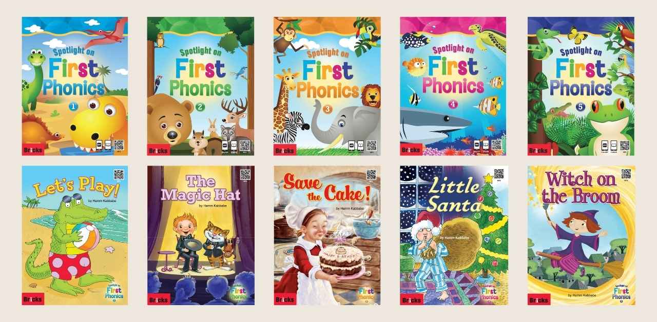 Spotlight on First Phonics 零基础幼儿自然拼读启蒙教材 (5 Levels)