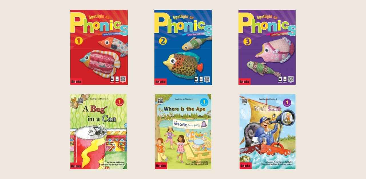 Spotlight on Phonics 小学自然拼读与故事阅读 (3 Levels)